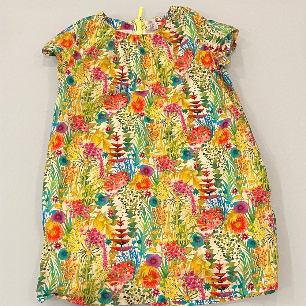 Crewcuts Vibrant Floral Kids Dress